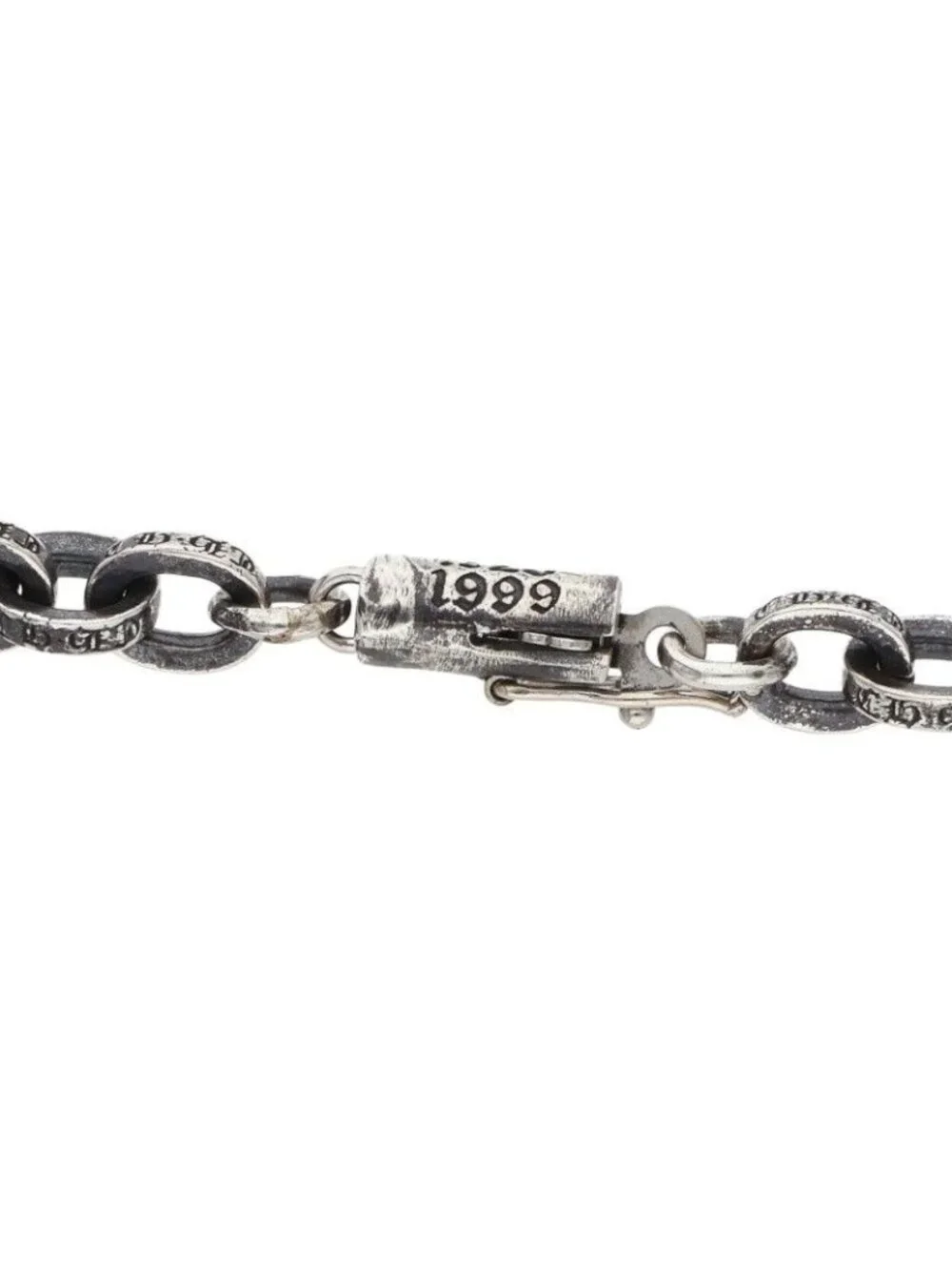 Chrome Hearts Paper Chain 24 Silver Necklace